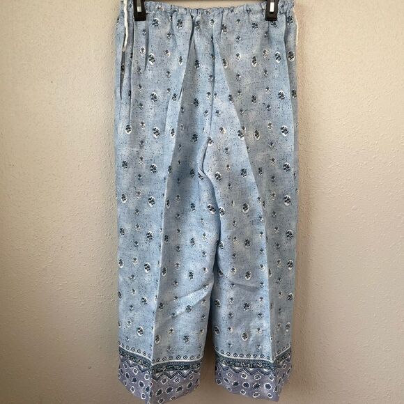 Carol Anderson Matching Linen Button Down Shirt and Crop Pants Size M EUC - Picture 9 of 10